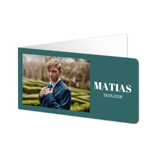 Taitekortit Pano Vaaka pyöristetyillä kulmilla 19,6 x 9,3 cm