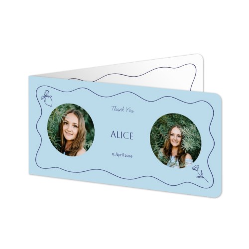 Vikta Fotokort Pano Liggande rundade hörn 19,6 x 9,3 cm