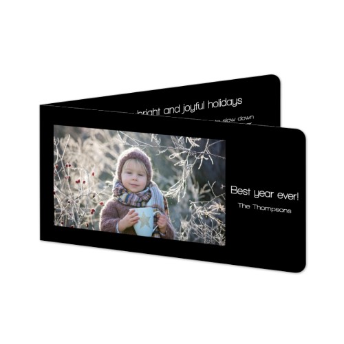 Falt-Grusskarte Pano Querformat mit abgerundeten Ecken 19,6 x 9,3 cm