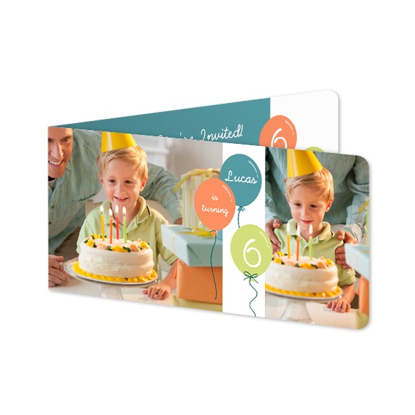 Vikta Fotokort Pano Liggande rundade hörn 19,6 x 9,3 cm