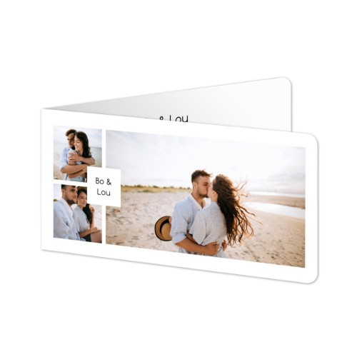 Foldede Fotokort Pano liggende runde hjørner 19,6 x 9,3 cm Foldede Fotokort Pano liggende runde hjørner 19,6 x 9,3 cm