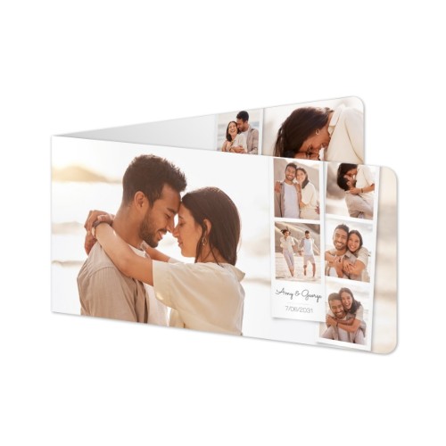 Faire-part 2 volets Pano paysage coins arrondis 19,6 x 9,3 cm Faire-part 2 volets Pano paysage coins arrondis 19,6 x 9,3 cm