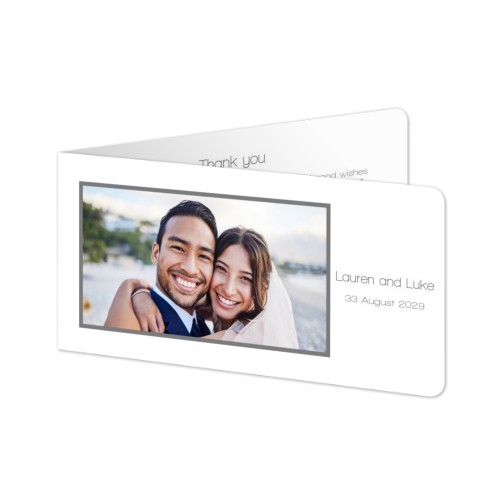 Falt-Grusskarte Pano Querformat mit abgerundeten Ecken 19,6 x 9,3 cm