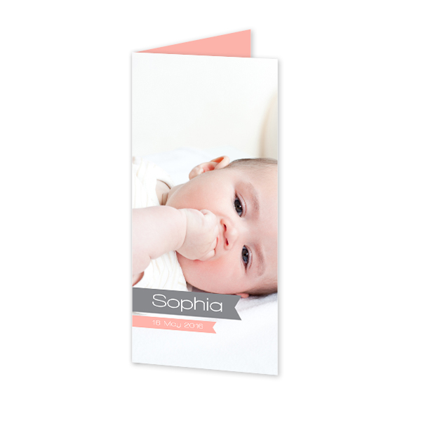 Foldede Fotokort Pano Portræt 9,3 x 19,6 cm