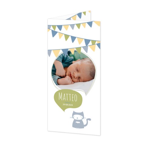 Folded Card Panoramic Portrait 9,3 x 19,6 cm Folded Card Panoramic Portrait 9,3 x 19,6 cm