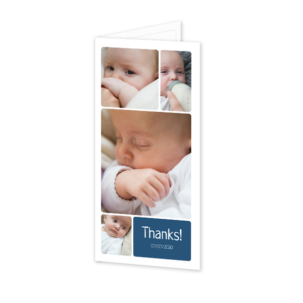 Folded Card Panoramic Portrait 9,3 x 19,6 cm