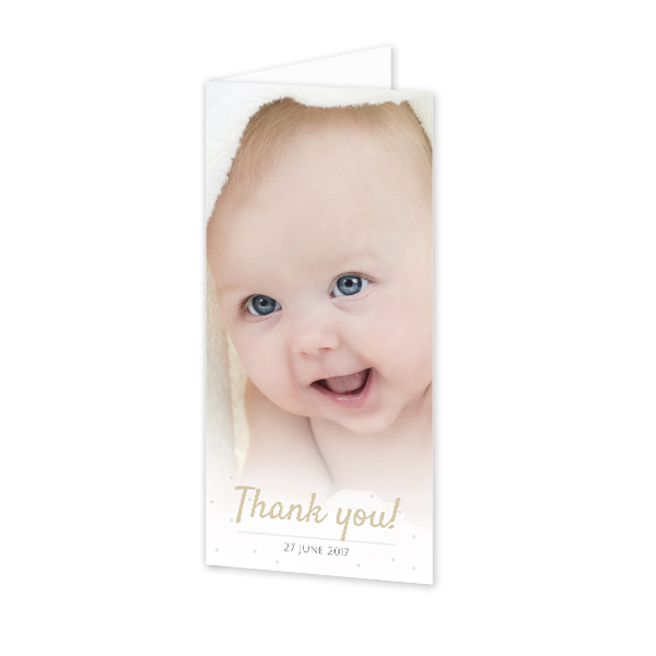 Folded Card Panoramic Portrait 9,3 x 19,6 cm