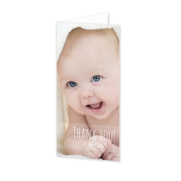 Doble Fotokort Pano Stående 9,3 x 19,6 cm