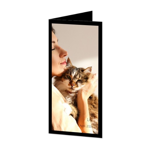 Faire-part 2 volets Pano portrait 9,3 x 19,6 cm