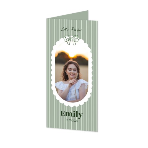 Folded Card Panoramic Portrait 9,3 x 19,6 cm Folded Card Panoramic Portrait 9,3 x 19,6 cm