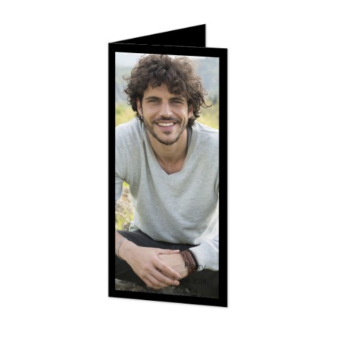 Folded Card Panoramic Portrait 9,3 x 19,6 cm