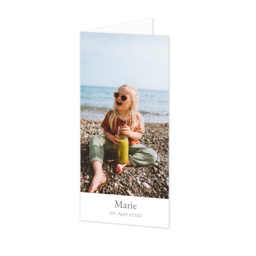 Folded Card Panoramic Portrait 9,3 x 19,6 cm Folded Card Panoramic Portrait 9,3 x 19,6 cm