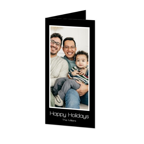 Folded Card Panoramic Portrait 9,3 x 19,6 cm