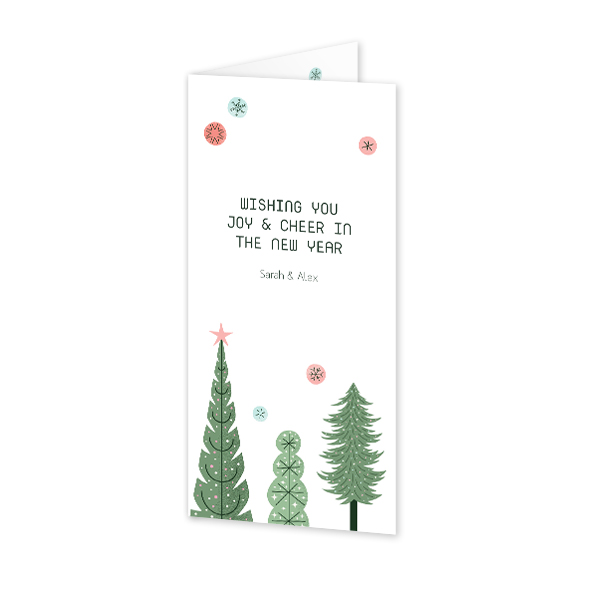 Gevouwen Kaart Panorama staand 9,3 x 19,6 cm Gevouwen Kaart Panorama staand 9,3 x 19,6 cm