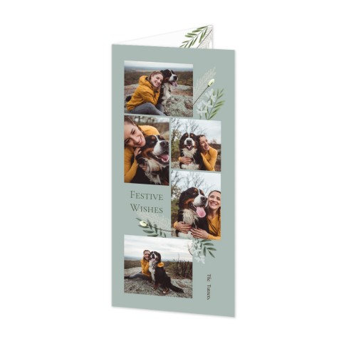 Faire-part 2 volets Pano portrait 9,3 x 19,6 cm