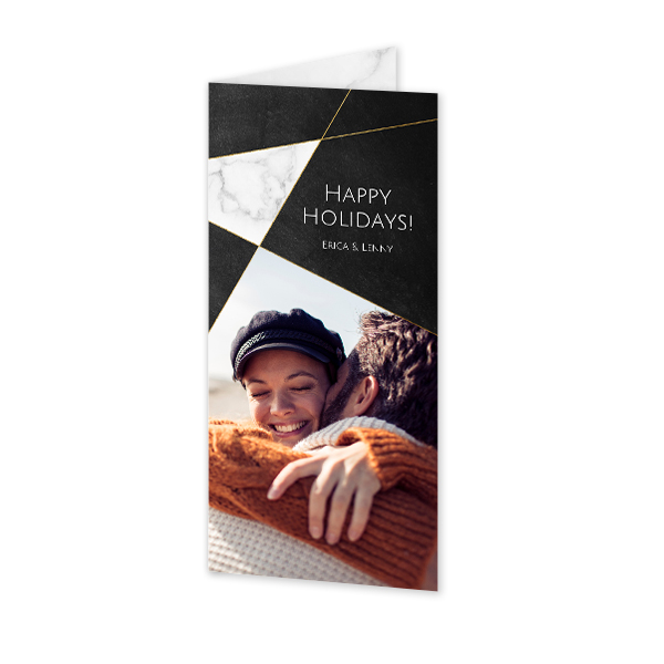 Folded Card Panoramic Portrait 9,3 x 19,6 cm