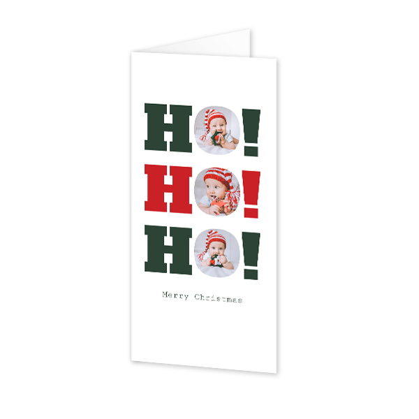 Folded Card Panoramic Portrait 9,3 x 19,6 cm