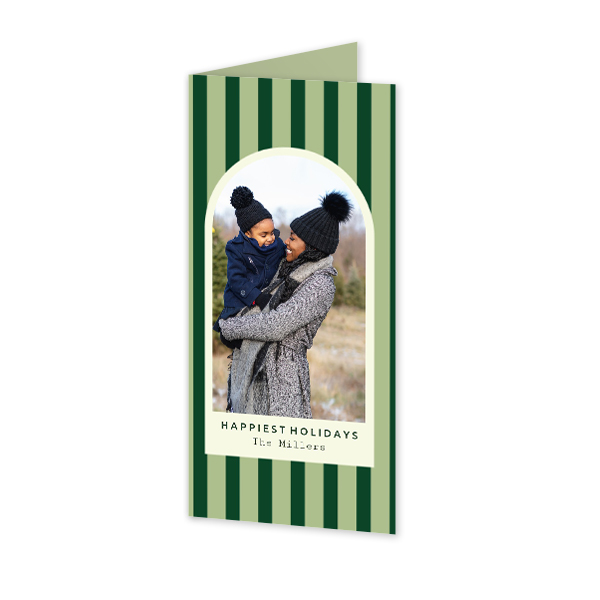Folded Card Panoramic Portrait 9,3 x 19,6 cm