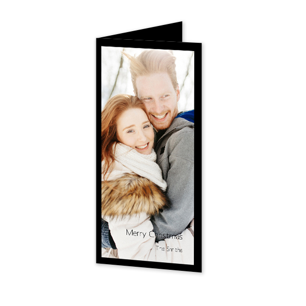 Faire-part 2 volets Pano portrait 9,3 x 19,6 cm