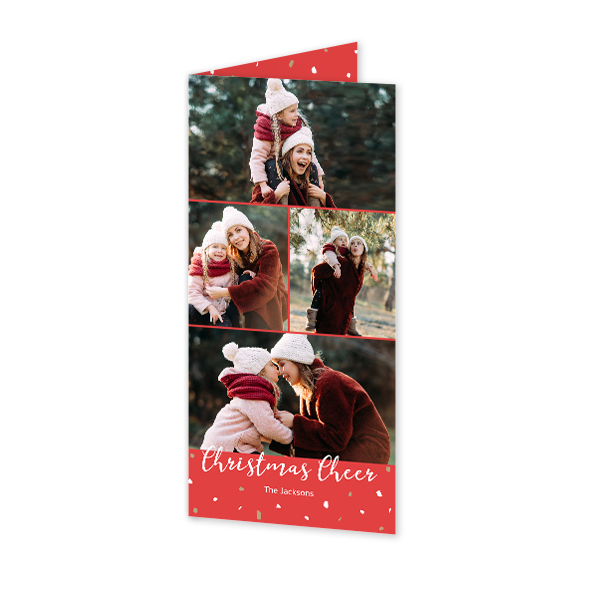 Folded Card Panoramic Portrait 9,3 x 19,6 cm