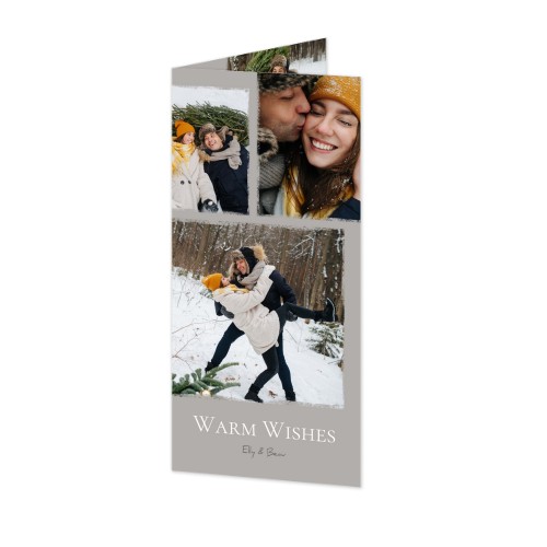 Foldede Fotokort Pano Portræt 9,3 x 19,6 cm