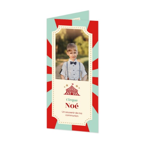 Faire-part 2 volets Pano portrait 9,3 x 19,6 cm