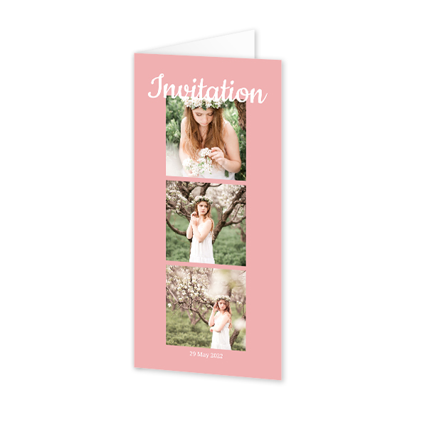 Folded Card Panoramic Portrait 9,3 x 19,6 cm Folded Card Panoramic Portrait 9,3 x 19,6 cm