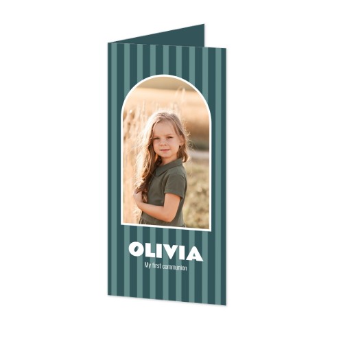 Folded Card Panoramic Portrait 9,3 x 19,6 cm