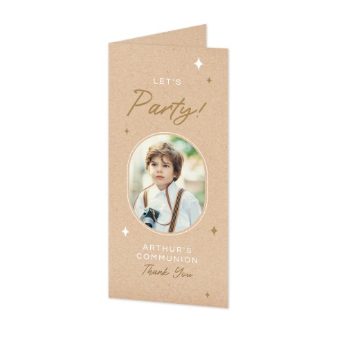 Faire-part 2 volets Pano portrait 9,3 x 19,6 cm