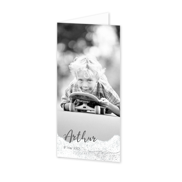 Folded Card Panoramic Portrait 9,3 x 19,6 cm Folded Card Panoramic Portrait 9,3 x 19,6 cm