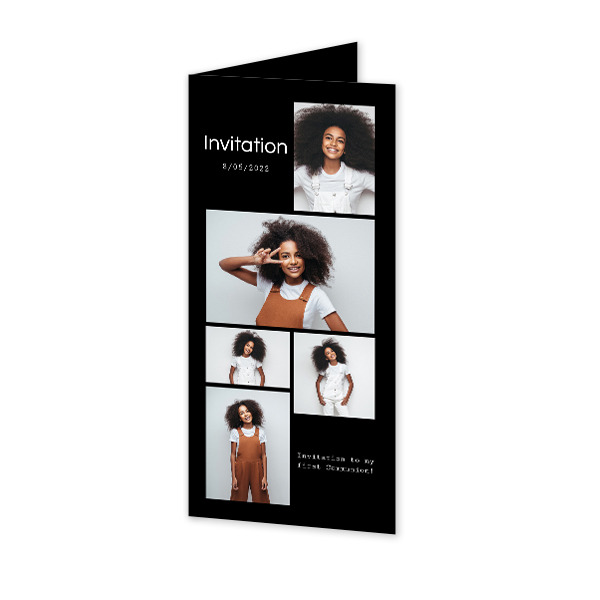 Gevouwen wenskaart pano staand 9,3 x 19,6 cm Gevouwen wenskaart pano staand 9,3 x 19,6 cm