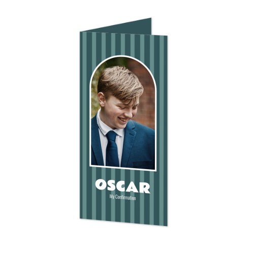 Falt-Grusskarte Pano Hochformat 9,3 x 19,6 cm