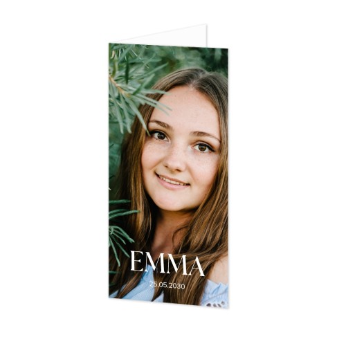 Folded Card Panoramic Portrait 9,3 x 19,6 cm Folded Card Panoramic Portrait 9,3 x 19,6 cm