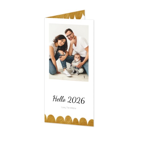 Gevouwen Kaart Panorama staand 9,3 x 19,6 cm Gevouwen Kaart Panorama staand 9,3 x 19,6 cm