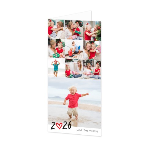 Faire-part 2 volets Pano portrait 9,3 x 19,6 cm