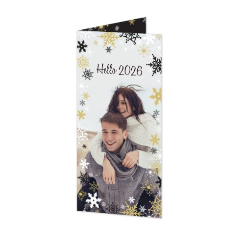 Folded Card Panoramic Portrait 9,3 x 19,6 cm Folded Card Panoramic Portrait 9,3 x 19,6 cm