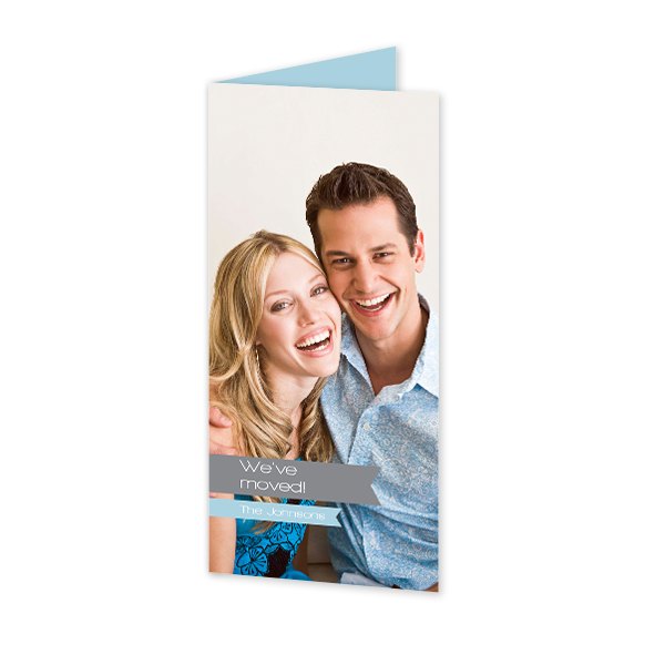 Doble Fotokort Pano Stående 9,3 x 19,6 cm