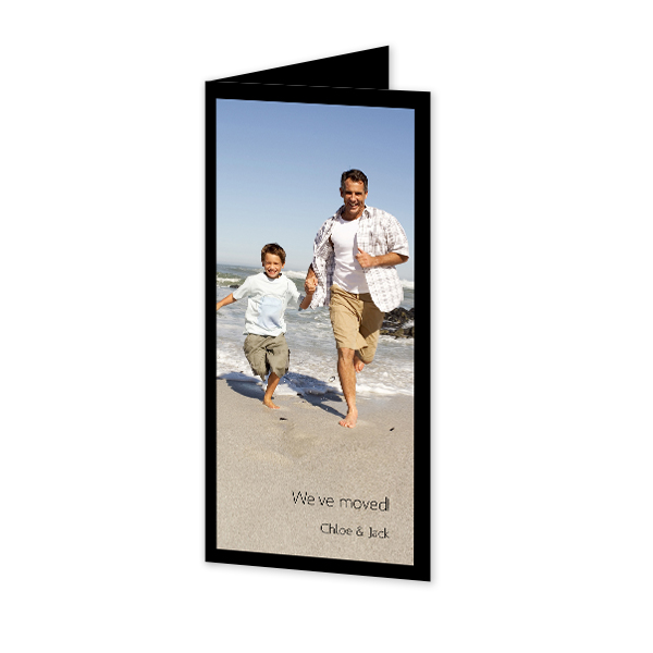 Faire-part 2 volets Pano portrait 9,3 x 19,6 cm Faire-part 2 volets Pano portrait 9,3 x 19,6 cm