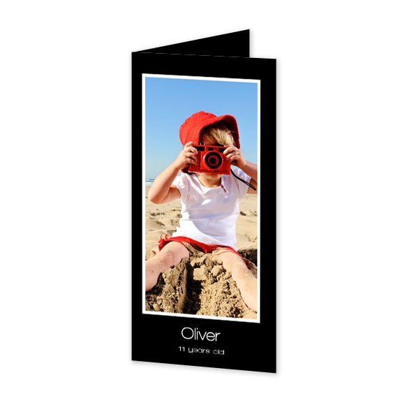 Folded Card Panoramic Portrait 9,3 x 19,6 cm Folded Card Panoramic Portrait 9,3 x 19,6 cm