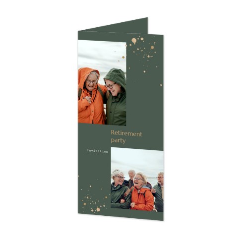 Falt-Grusskarte Pano Hochformat 9,3 x 19,6 cm