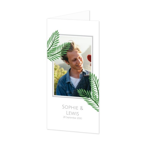 Folded Card Panoramic Portrait 9,3 x 19,6 cm