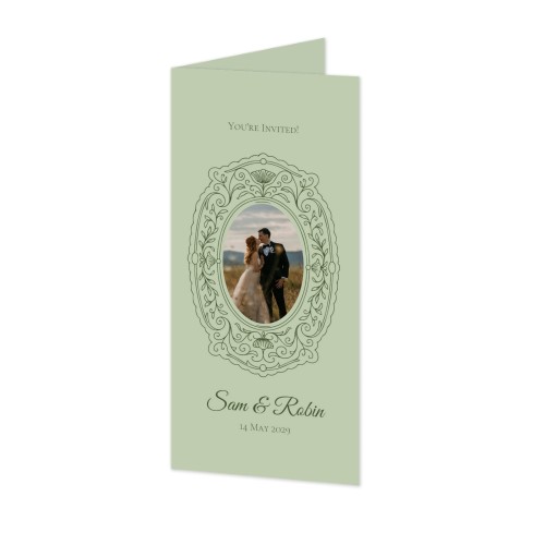 Folded Card Panoramic Portrait 9,3 x 19,6 cm Folded Card Panoramic Portrait 9,3 x 19,6 cm