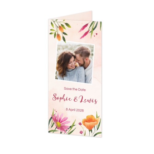 Folded Card Panoramic Portrait 9,3 x 19,6 cm Folded Card Panoramic Portrait 9,3 x 19,6 cm