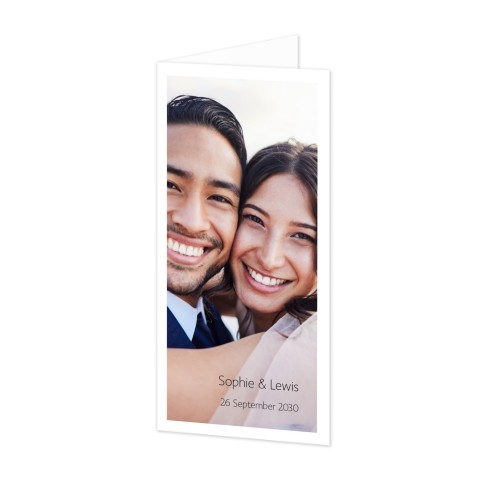 Folded Card Panoramic Portrait 9,3 x 19,6 cm Folded Card Panoramic Portrait 9,3 x 19,6 cm