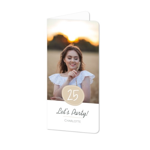 Folded Card Panoramic portrait rounded corners 9,3 x 19,6 cm Folded Card Panoramic portrait rounded corners 9,3 x 19,6 cm