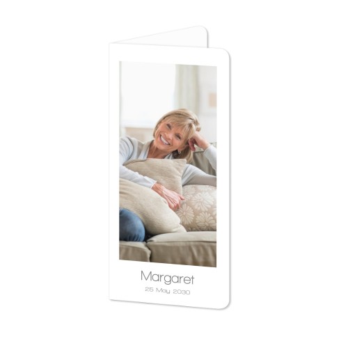 Faire-part 2 volets Pano portrait coins arrondis 9,3 x 19,6 cm Faire-part 2 volets Pano portrait coins arrondis 9,3 x 19,6 cm