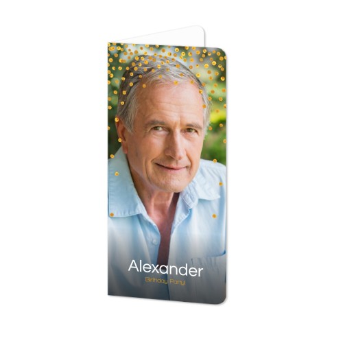 Folded Card Panoramic portrait rounded corners 9,3 x 19,6 cm Folded Card Panoramic portrait rounded corners 9,3 x 19,6 cm