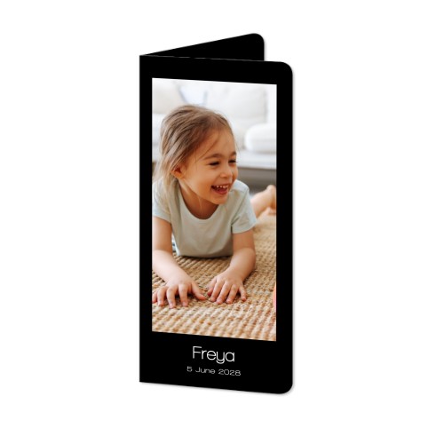 Folded Card Panoramic portrait rounded corners 9,3 x 19,6 cm Folded Card Panoramic portrait rounded corners 9,3 x 19,6 cm