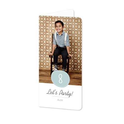 Falt-Grusskarte Pano Hochformat mit abgerundeten Ecken 9,3 x 19,6 cm