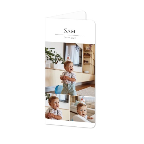 Vikta Fotokort Pano Stående rundade hörn 9,3 x 19,6 cm